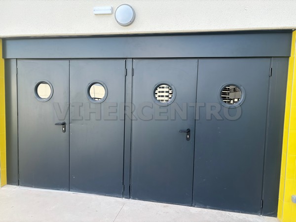 Puertas Cortafuegos y Puertas Multiusos para Colegio en la Comunidad de Madrid