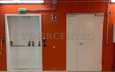 Puertas Cortafuegos y Control de Accesos de Edificio Oficinas en Madrid